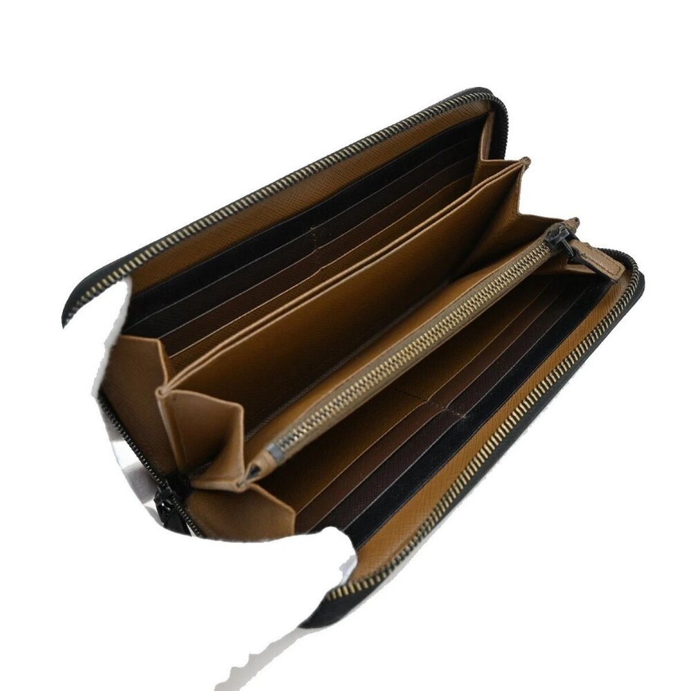 Prada 2 Set Long Zipper Wallet 6 Hooks Key Case S… - image 6